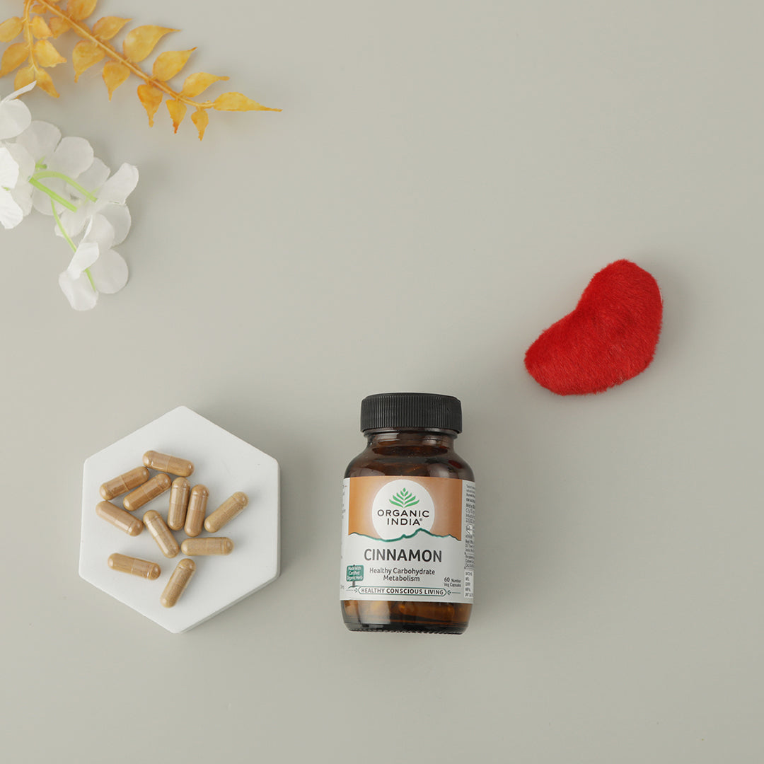 Organic India Cinnamon Capsule - PUSHMYCART