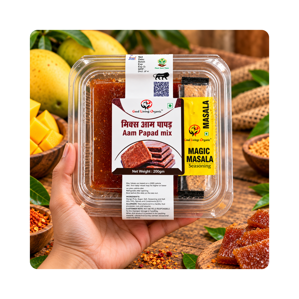 Good Living Organic Mix Aam Papad with Magic Masala 200g - photo 3