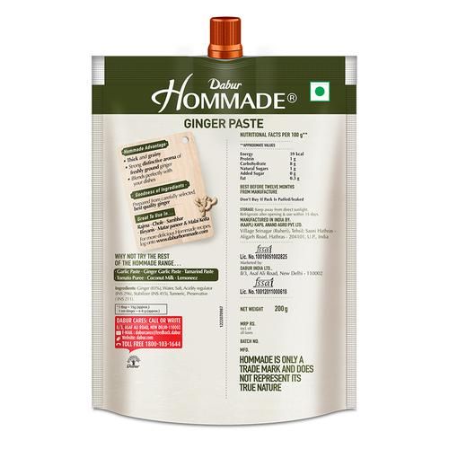 Dabur Hommade Ginger Paste 200gm - PUSHMYCART