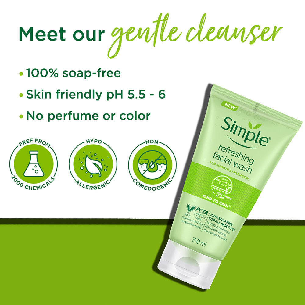 SIMPLE – Refreshing Face Wash