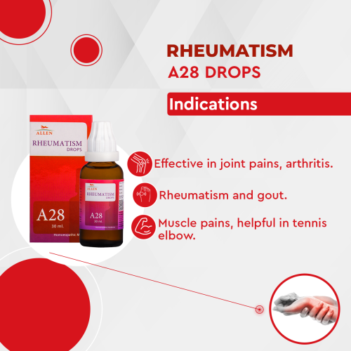 Allen A28 Rheumatism Drop - PUSHMYCART
