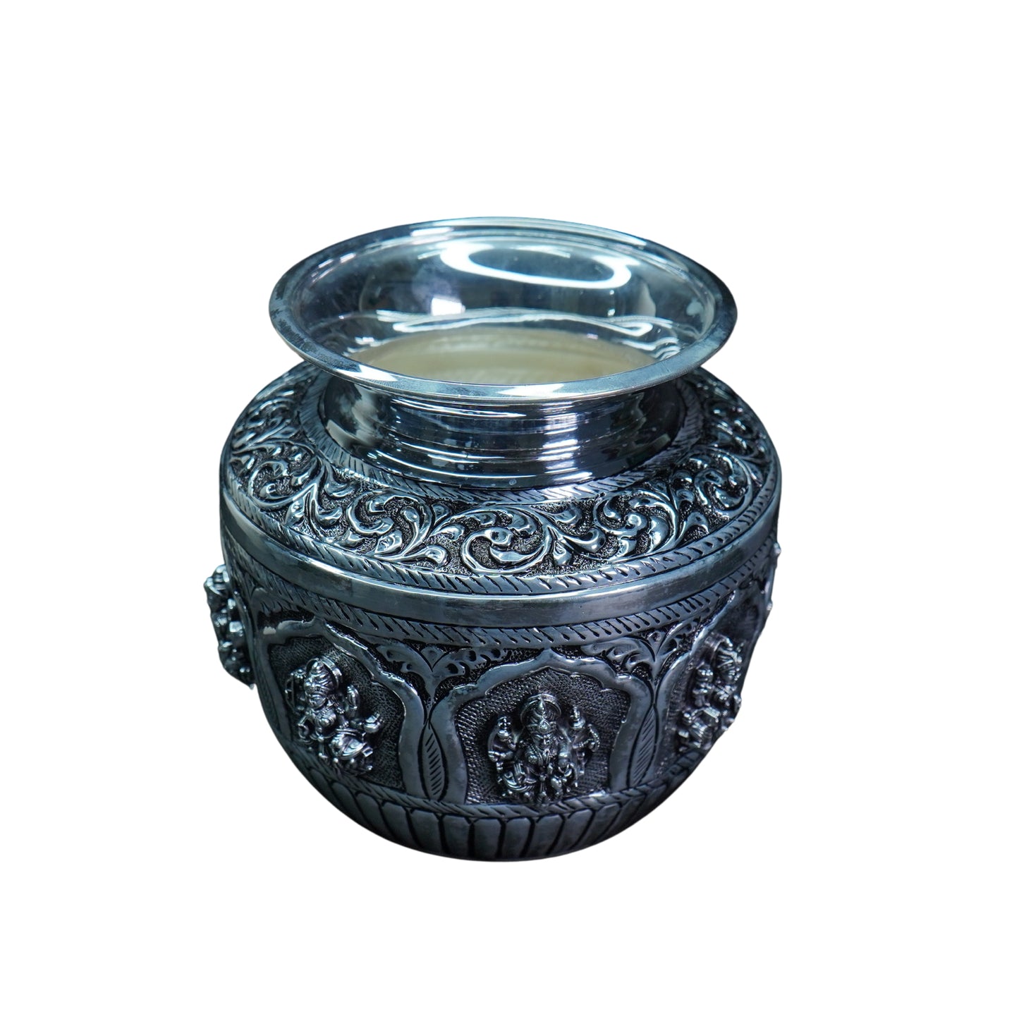Mahita Collections Antique Ashta Laxmi Lota 443.58g