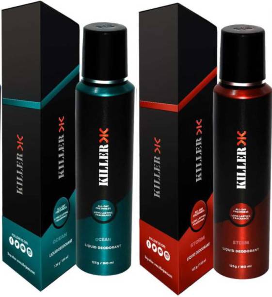 Killer Ocean Storm Deodorant Spray For Men & Women