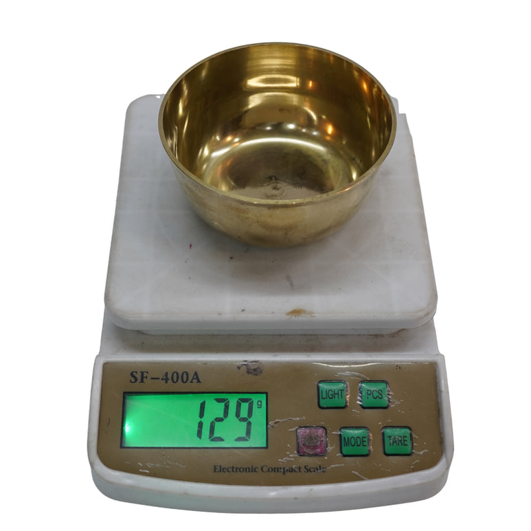 Brass Plain Bowl 129g