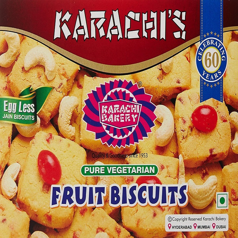 Karachi Bakery Fruit Biscuits