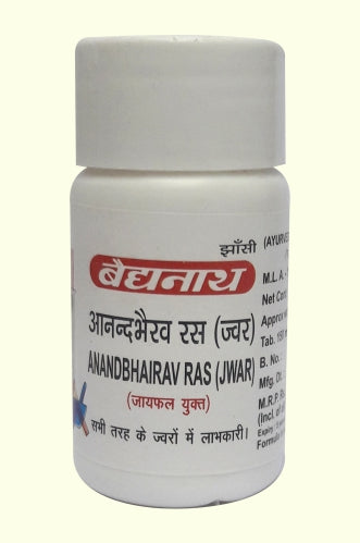 Baidyanath Anand Bhairav Ras|Jwar Tablet