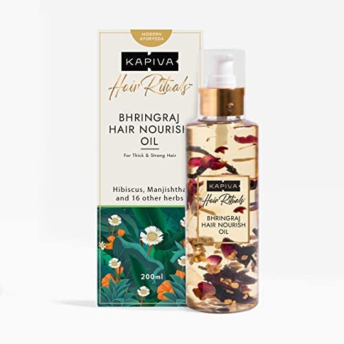 Kapiva Ayurveda Hair Rituals Bhringraj Hair Nourish Oil - PUSHMYCART