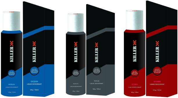 Killer Ocean Wave And Storm Liquid Deodorant Spray Men & Women