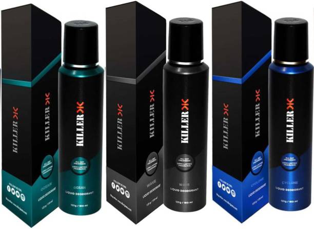 Killer Ocean Wave Cyclone Deodorant Spray For Men & Women
