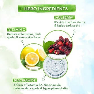 Mamaearth Bye Bye Blemishes Face Wash With Mulberry and Vitamin C For Even Skin Tone