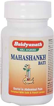 Baidyanath Vansaar Mahashankh Bati Tablets