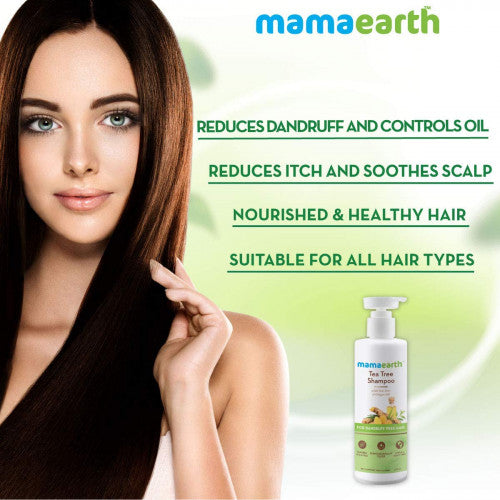 Mamaearth Tea Tree Anti Dandruff Hair Oil 250ml
