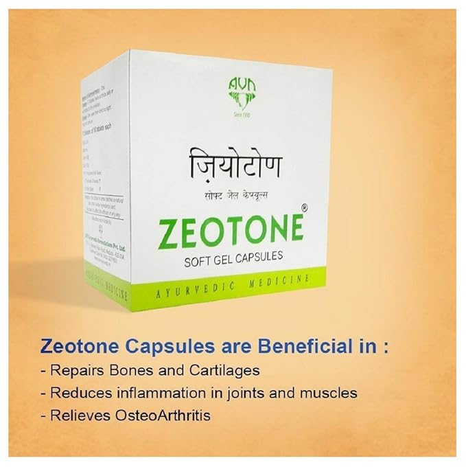 Avn Ayurveda Zeotone Soft Gel Capsules