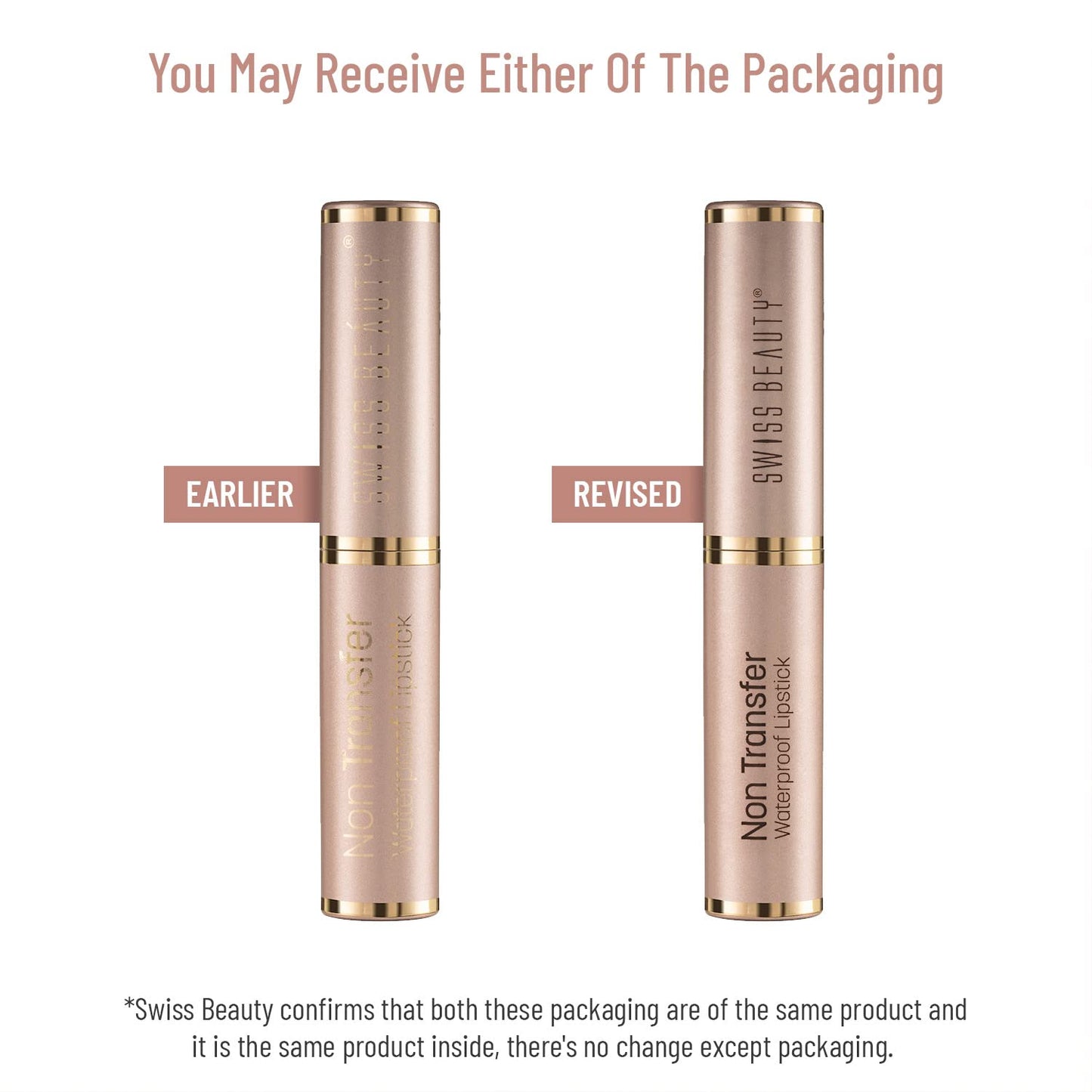 Swiss Beauty Non Tranfer Matte Lipstick
