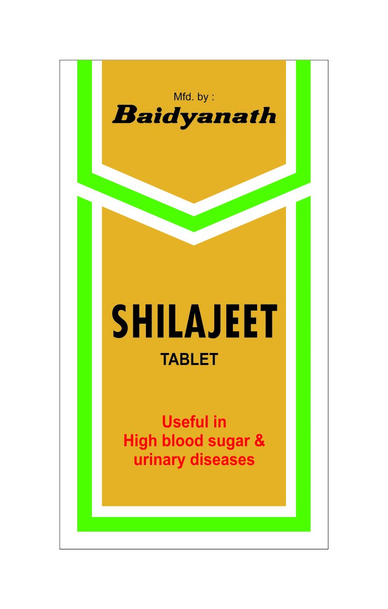 Baidyanath Shilajeet Tablet for Vitality & Stamina Tablet