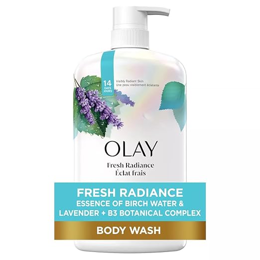 Olay Fresh Outlast Body Wash Birch Water & Lavender