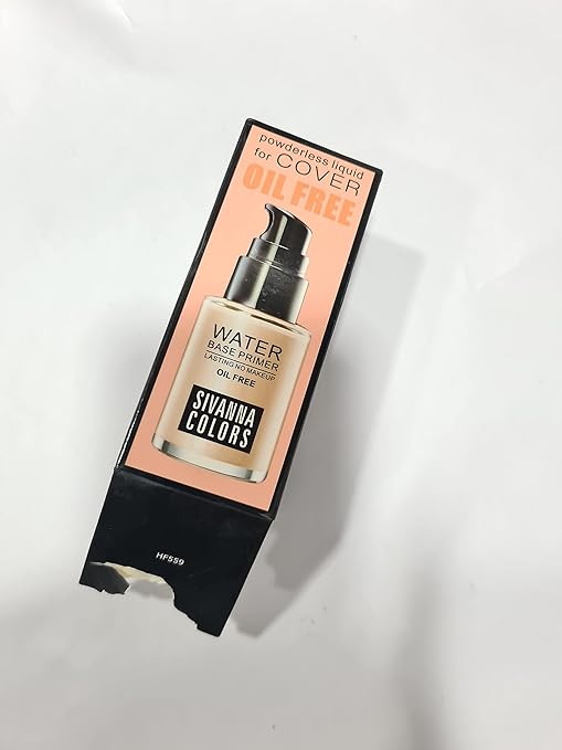 sivanna colors Powderless Liquid For Cover Oil Free Water Base Primer - 25 ml