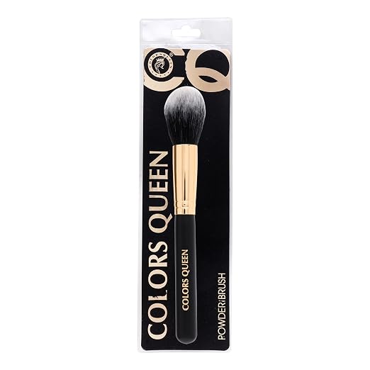 Colors-Queen-100%-Vegan-Powder-Brush---Black