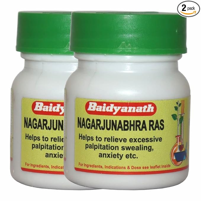 Baidyanath Jhansi Nagarjuna Bhra Ras Tablets