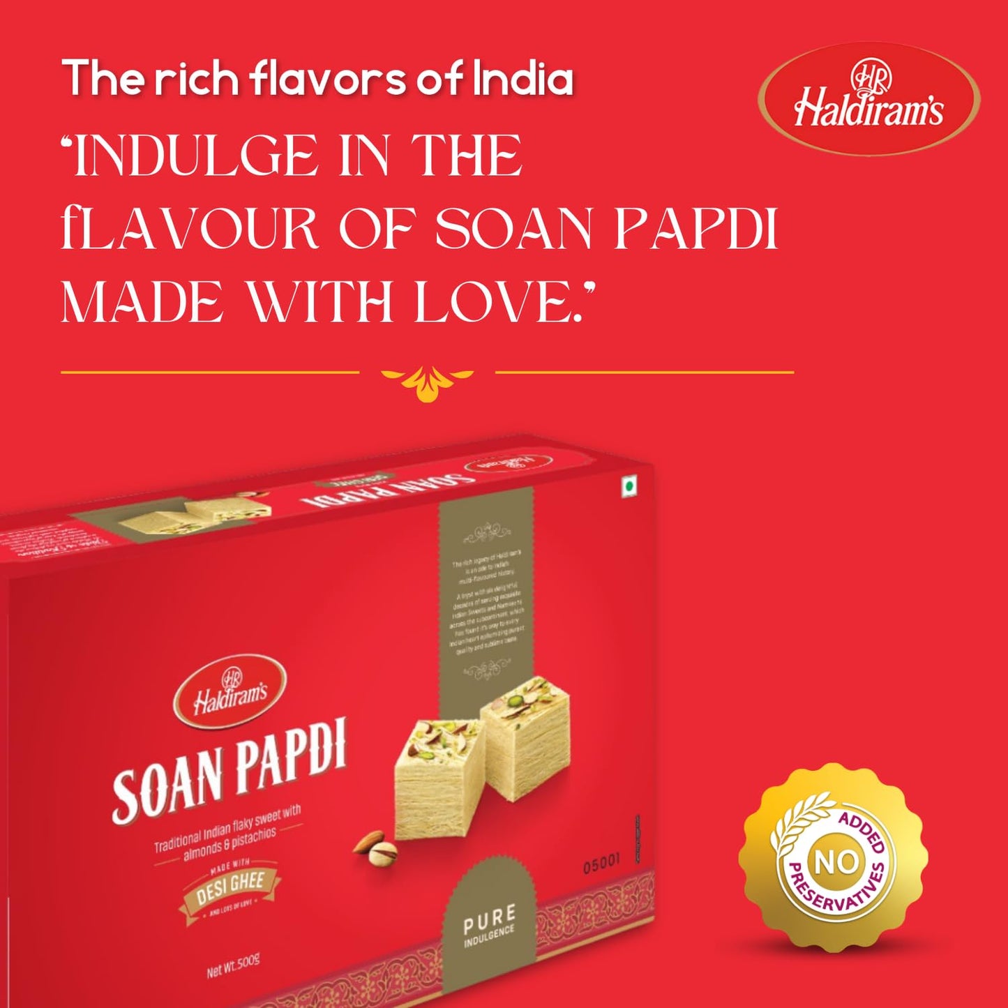 Haldiram's Soan Papdi