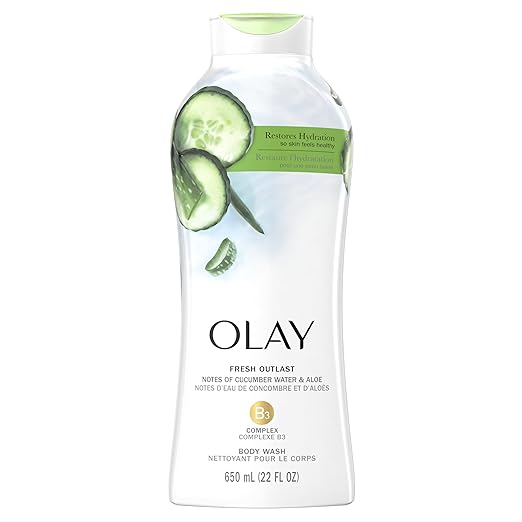 Olay Fresh Outlast Cucumber Water & Aloe Body Wash