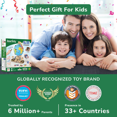 Globe Trotters | 8-14 years | DIY STEM Construction Toy