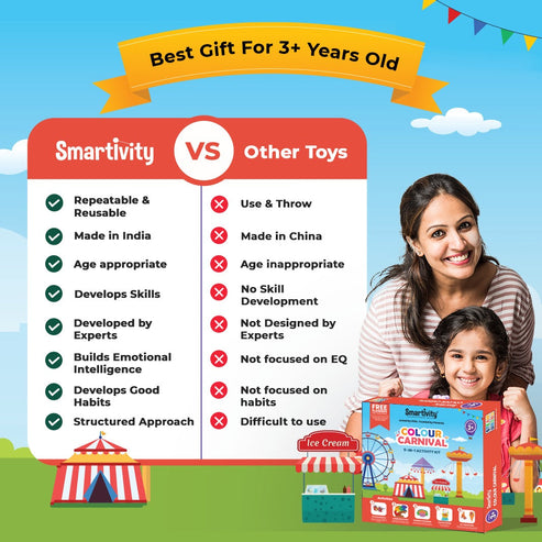 Colour Carnival | 3-6 Years | DIY Activity Kit