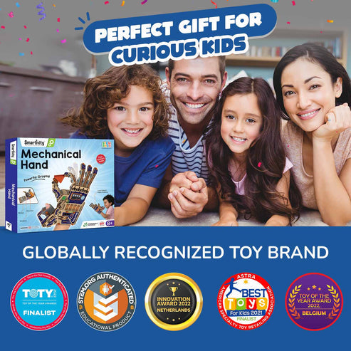 Mechanical Hand | 8-14 years | DIY STEM Construction Toy