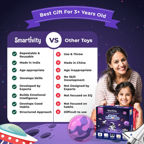 Space Explorer | 4-8 Years | DIY Activity Kit
