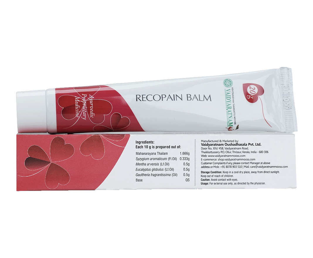 Vaidyaratnam Reco Pain Balm