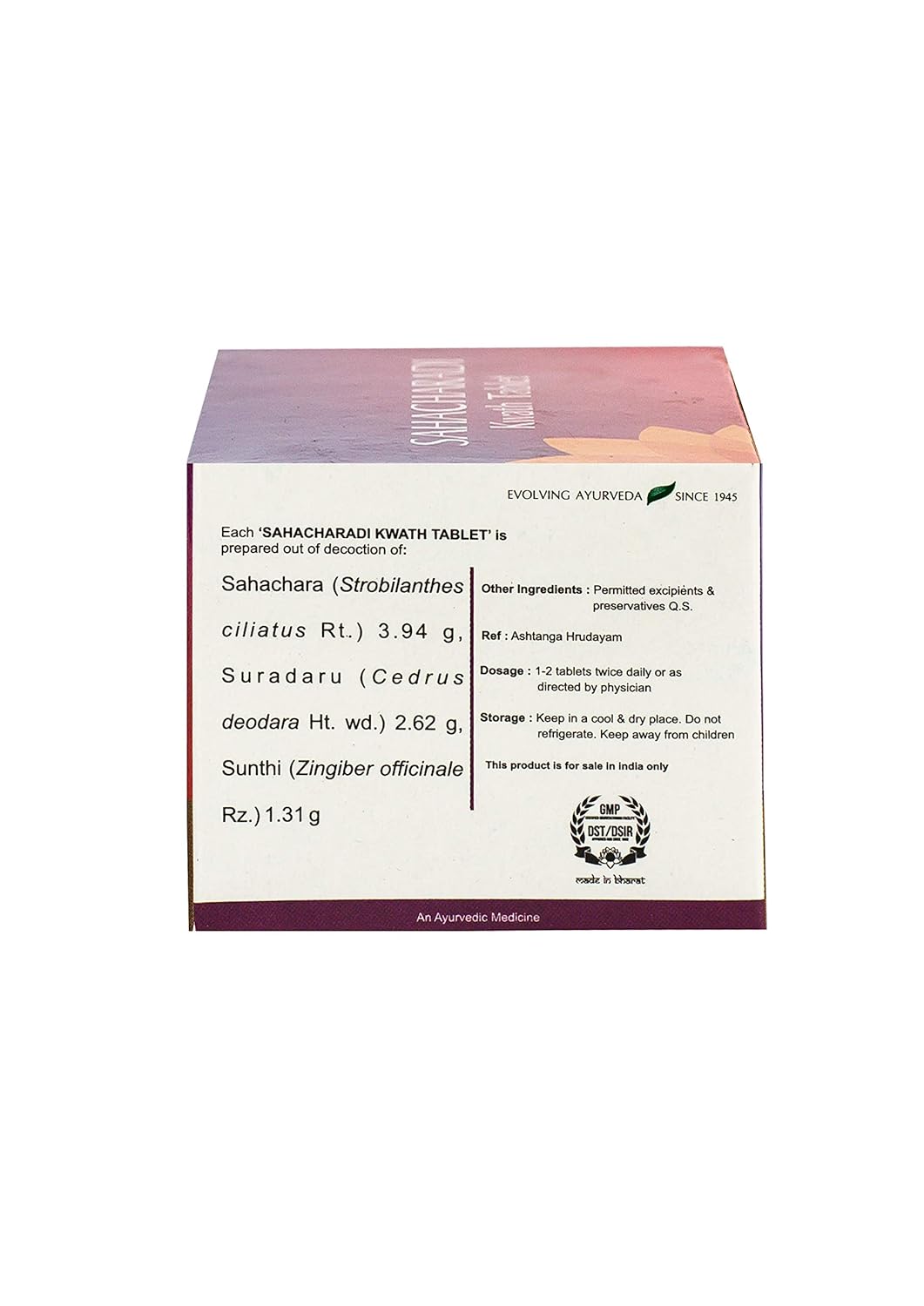 Kerala Ayurveda Sahacharadi Kwath Tablet