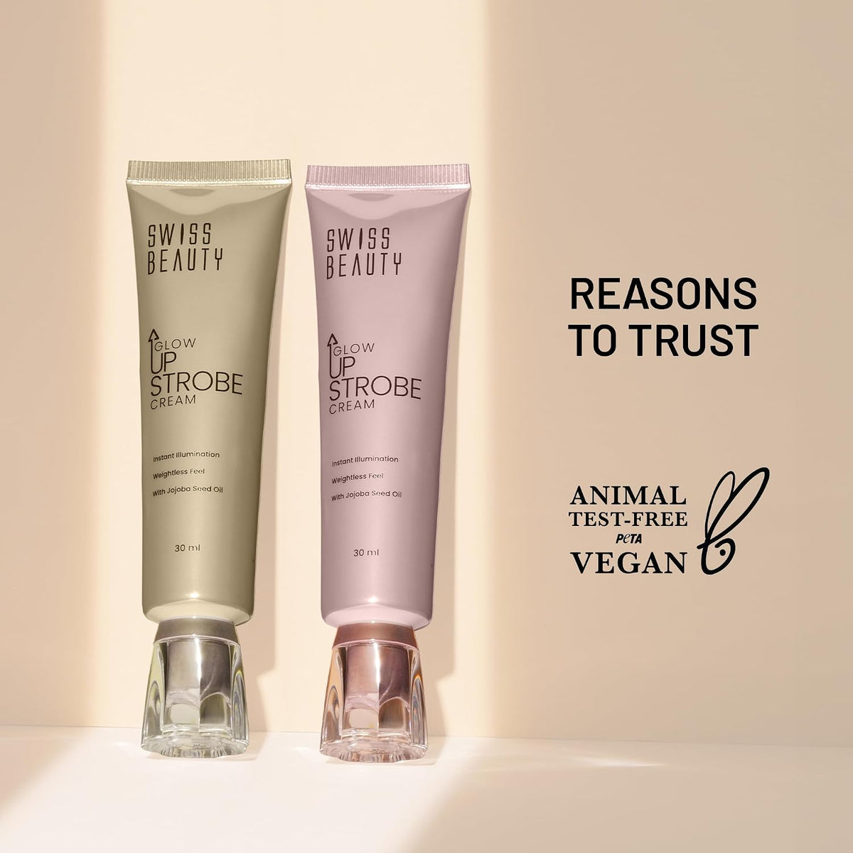 Swiss Beauty Glow Up Strobe Cream 30ml