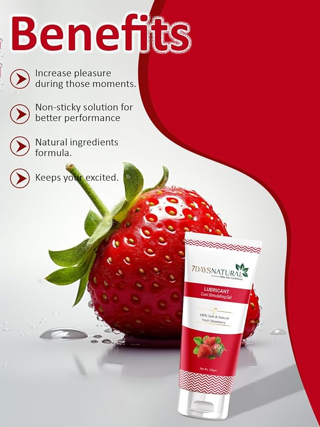 7Days Natural Lubricant Gel For Men & Women