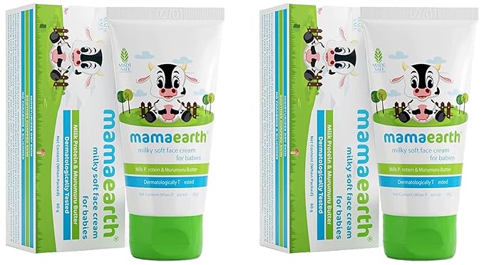 Mamaearth Milky Soft Natural Baby Face Cream - PUSHMYCART