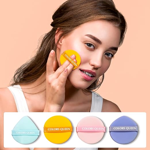 Colors-Queen-Pack-of-4-Makeup-Puffs-with-Powder