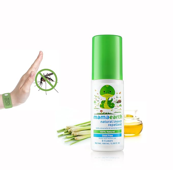 Mamaearth Natural Mosquito Repellent Spray - PUSHMYCART