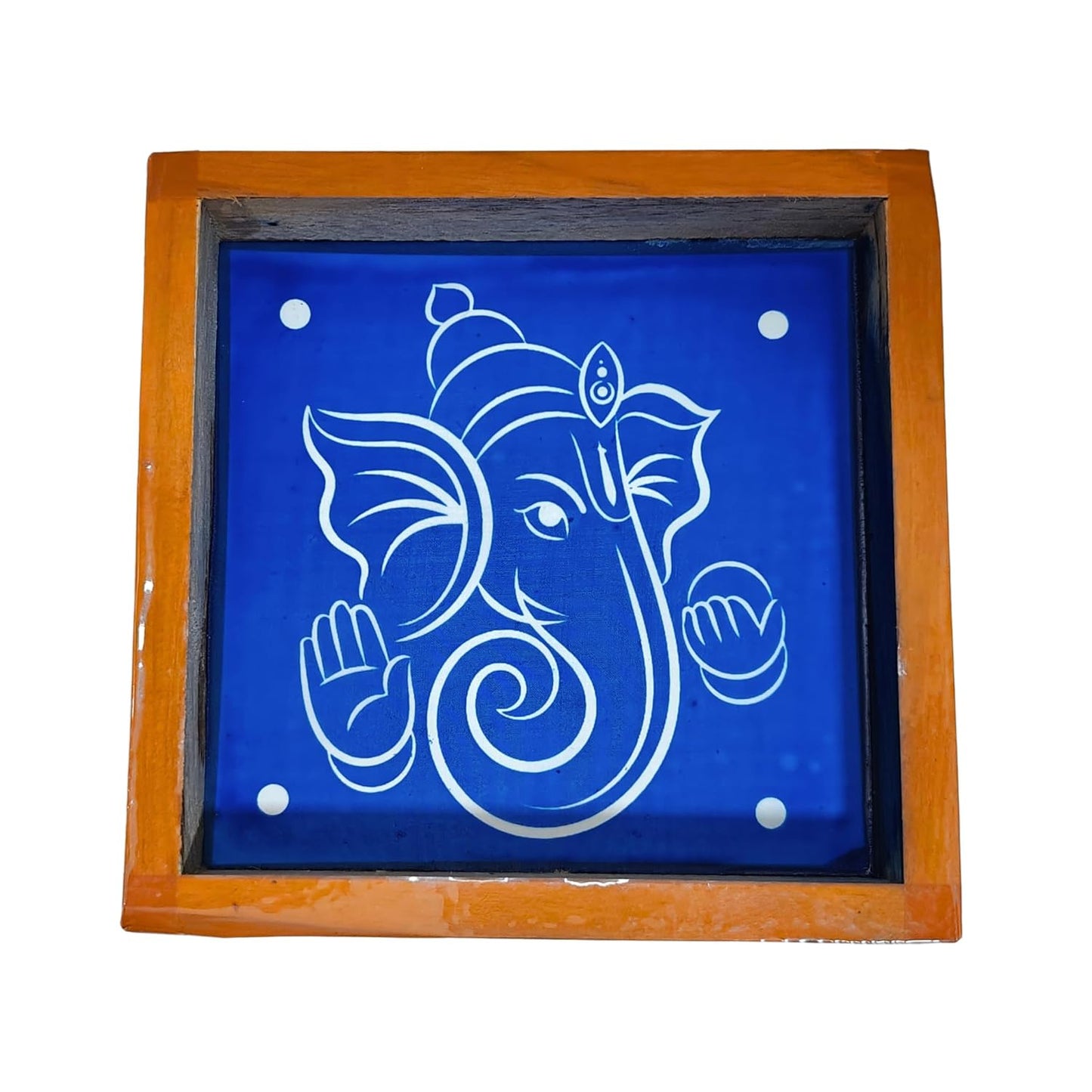 Anciently Ganesha Rangoli Stencil Wooden