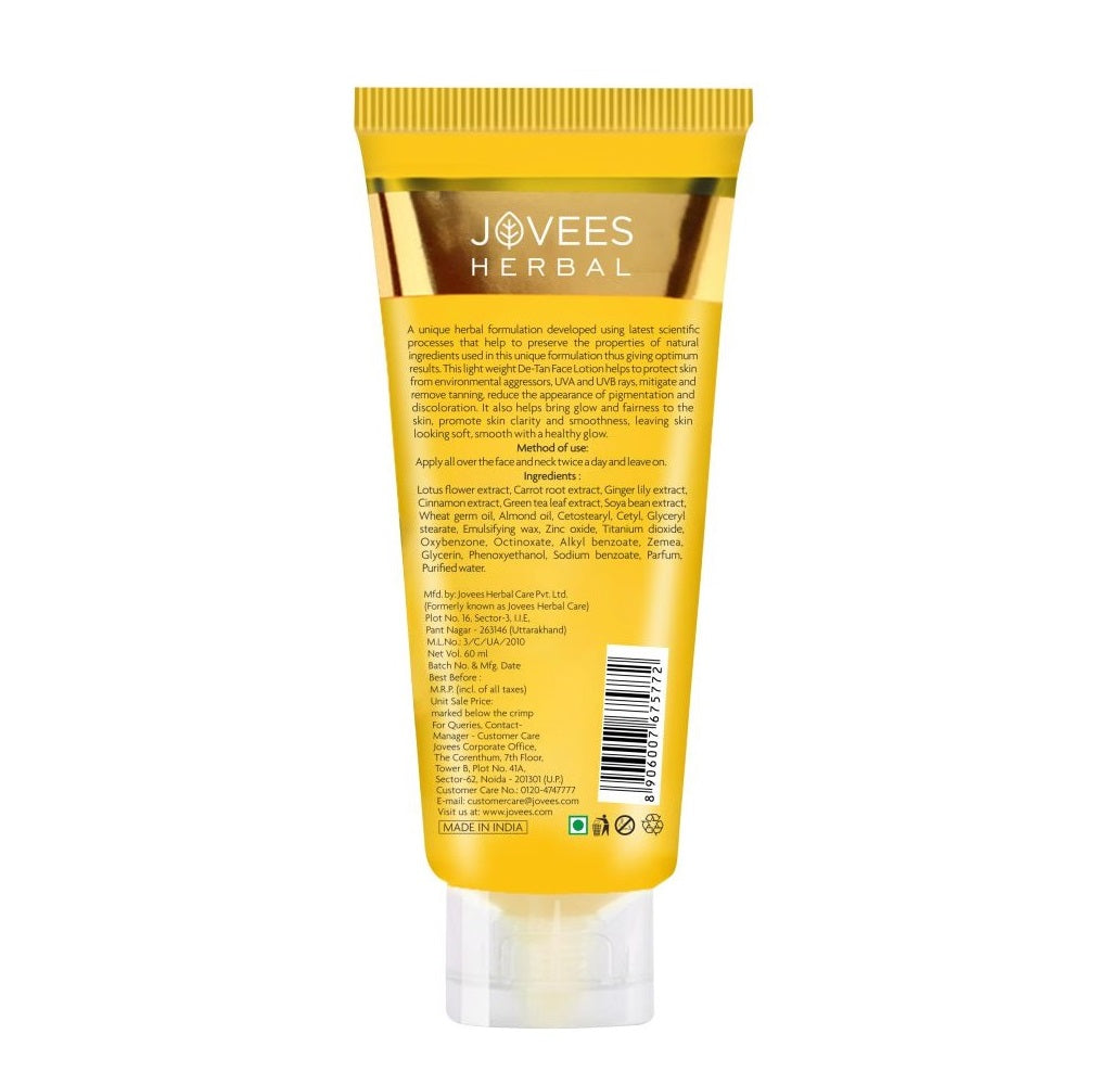 Jovees De-Tan Lotion SPF 40 PA++