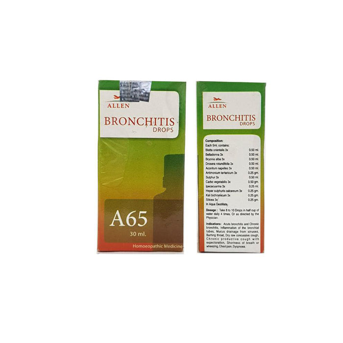 Allen A65 Bronchitis Drop - PUSHMYCART