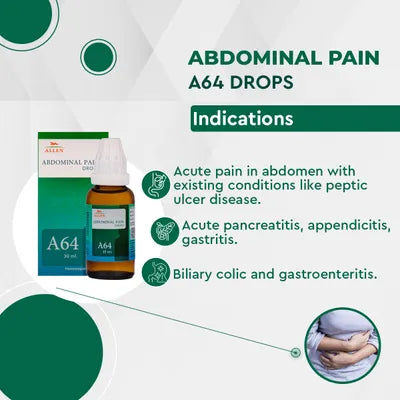 Allen A64 Abdominal Pain Drop - PUSHMYCART