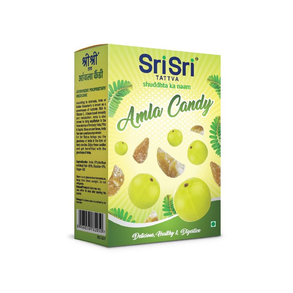 Sri Sri Tattva Amla Candy - Plain Flavoured - Delicious Healthy & Digestive