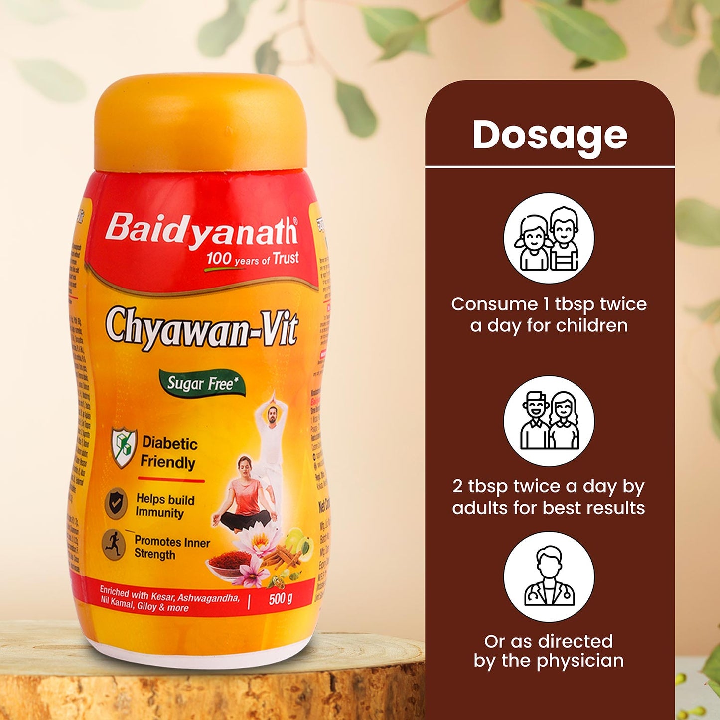 Baidyanath Sugarfree Chyawan Vit