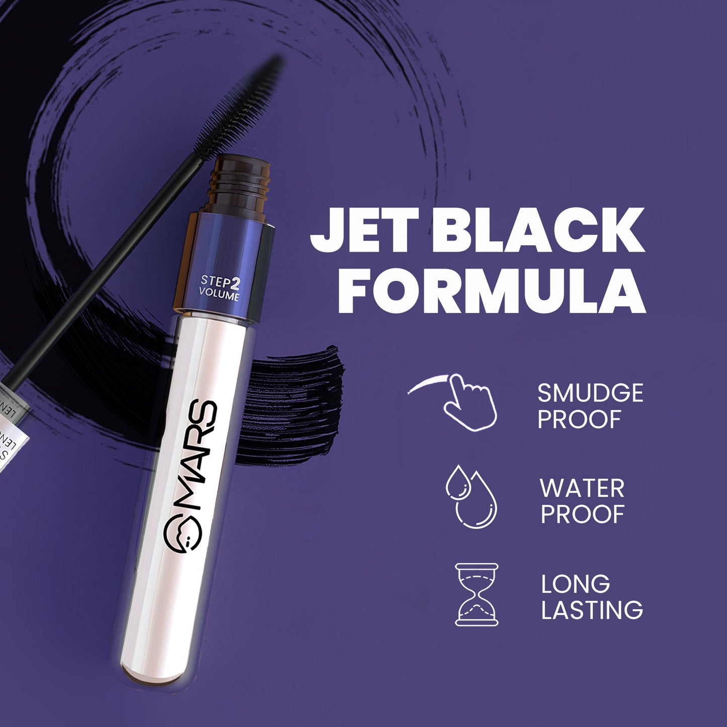 Mars Smudge & Water Proof Mascara | Fabulash Mascara