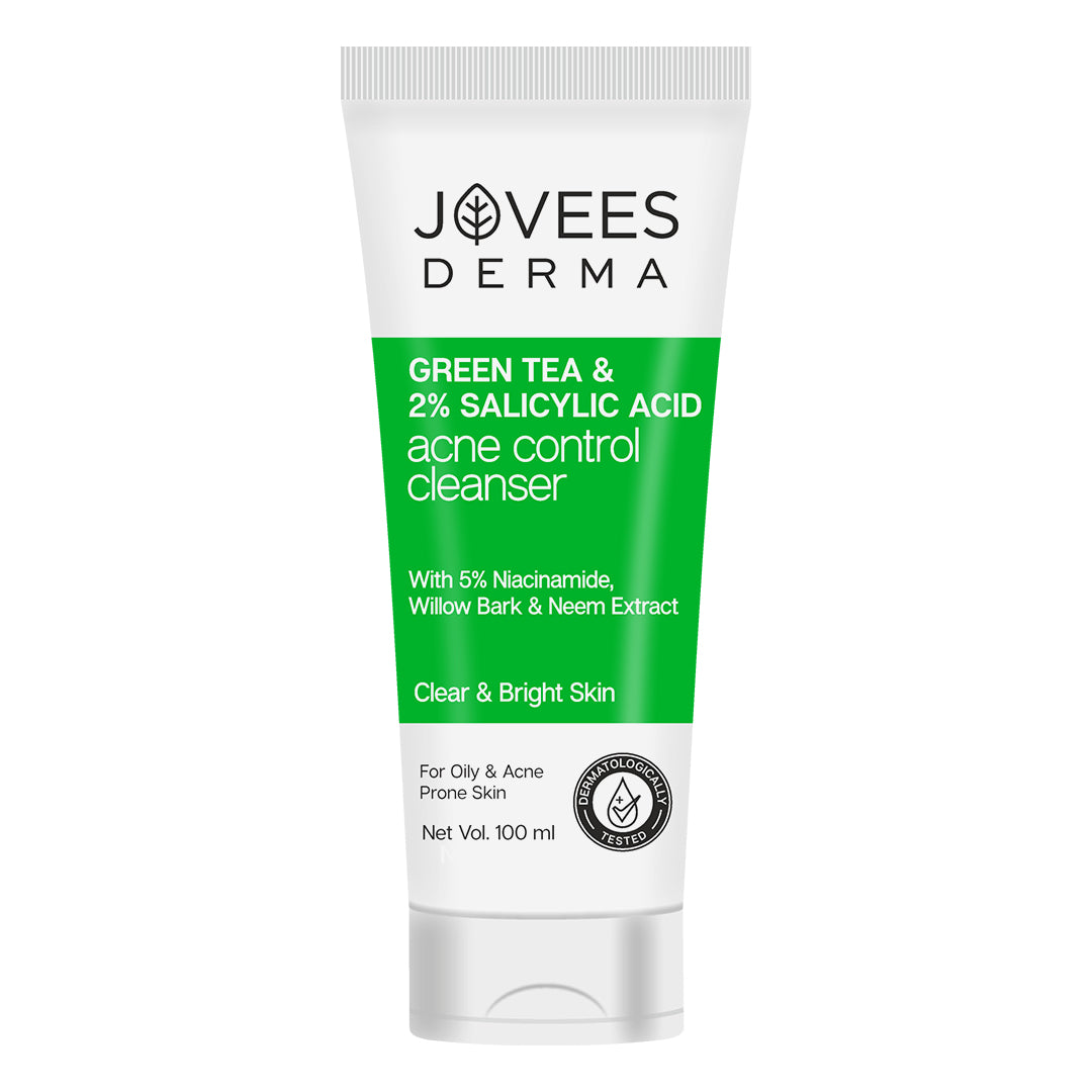 Jovees Derma Green Tea & 2% Salicylic Acid Acne Control Cleanser
