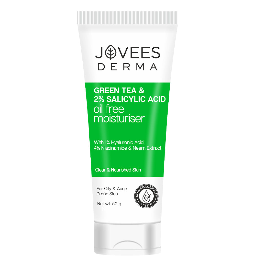 Jovees Derma Green Tea & 2% Salicylic Acid Oil Free Moisturiser
