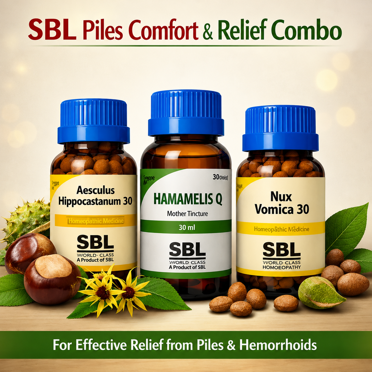 SBL Piles Comfort & Relief Combo
