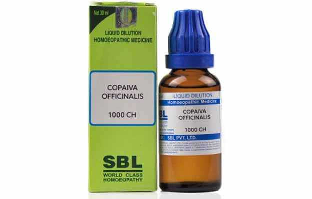SBL Copaiva Officinalis Dilution 1000 CH
