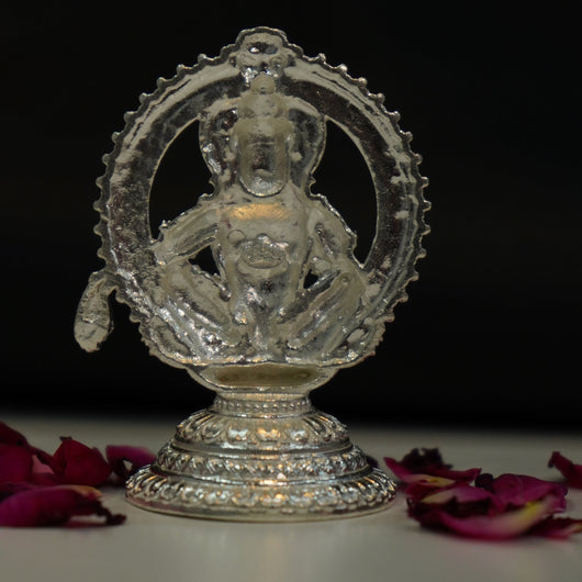 Pure Silver Ayyappa Idol