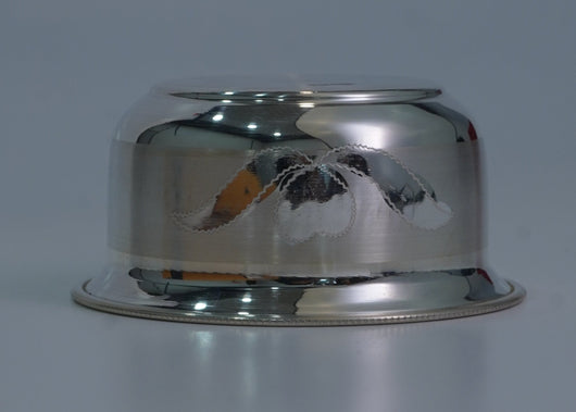 Pure Silver Prashadam Bowl