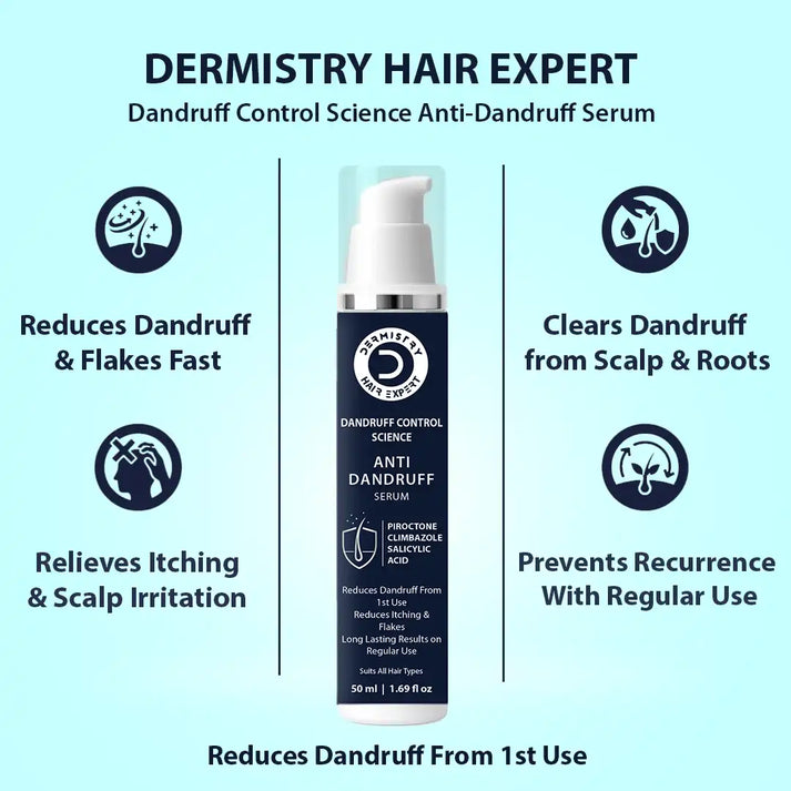 Dermistry Anti Dandruff Hair Serum treatment